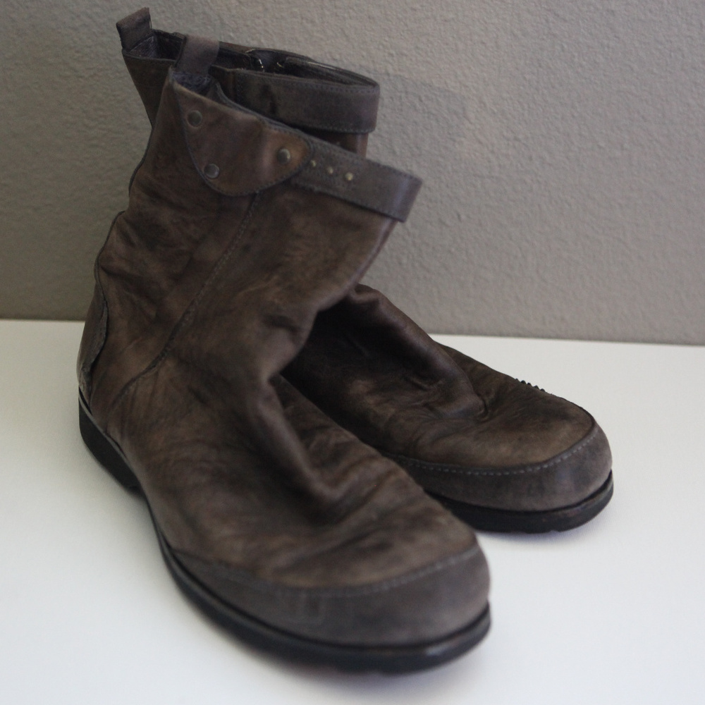 Diesel Nighthawk Leather Boots 10.5 Euro 44